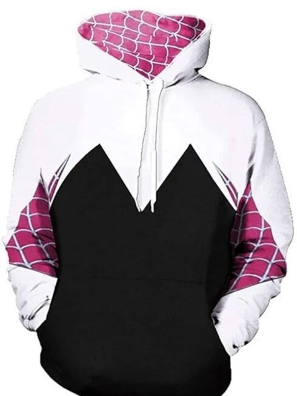 Gwen Stacy Hoodie Cosplay Spider-Man Across the Spider-Verse Halloween Costume